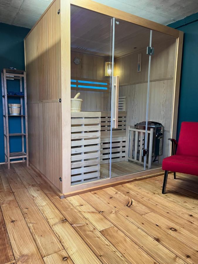 Houten Vakantiewoning "Reisnaarpolen" Royaal Ontbijt, Sauna En Hottub Czarna Góra Esterno foto