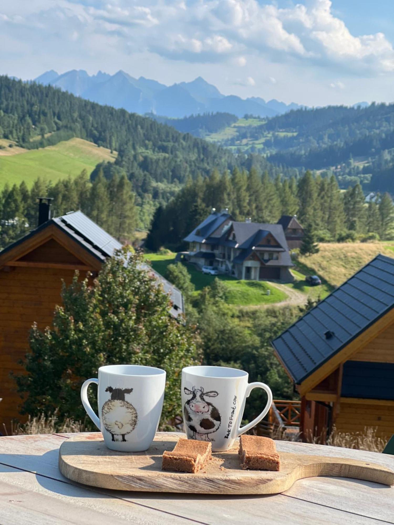 Houten Vakantiewoning "Reisnaarpolen" Royaal Ontbijt, Sauna En Hottub Czarna Góra Esterno foto