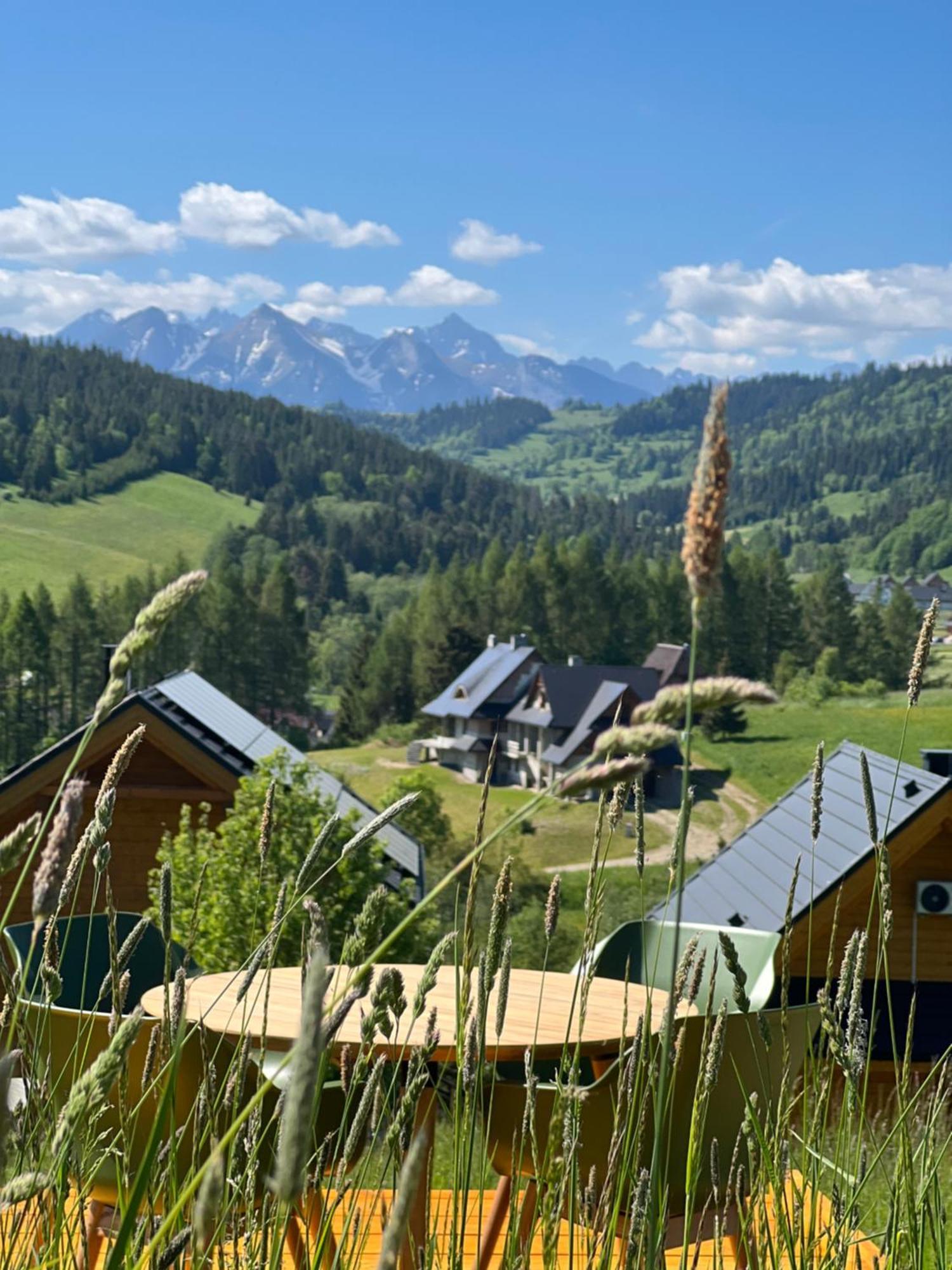 Houten Vakantiewoning "Reisnaarpolen" Royaal Ontbijt, Sauna En Hottub Czarna Góra Esterno foto